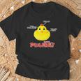 アヒル隊長 Three Points Tシャツ 高齢者への贈り物