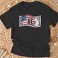 アメリカ 現金ドル札 コスチューム Tシャツ 高齢者への贈り物