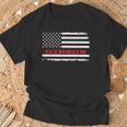 アーカンソー州 アメリカ国旗 ギブソン Usa 愛国心 お土産 Tシャツ 高齢者への贈り物