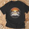 イエス・ザ・ウェイ・ザ・トゥルース ザ・ライフ キリスト教 神 信仰 聖書 Tシャツ 高齢者への贈り物