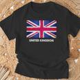 イギリスの国旗。 Tシャツ 高齢者への贈り物