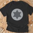 イスラエル空軍 イスラエル防衛隊 ラウンデル ローヴィスバージョン Tシャツ 高齢者への贈り物