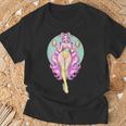 イースターエッグ ウサギ ヴィンテージ ピンナップ バニー スーツ ファンタジーガール Tシャツ 高齢者への贈り物