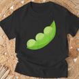 エンドウ豆のさや Tシャツ 高齢者への贈り物