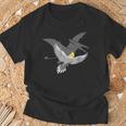 オウム 恐竜 影 テロダクティル オカメインコ Tシャツ 高齢者への贈り物