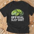 オフィシャル・スリープシャツ・イグアナ Tシャツ 高齢者への贈り物