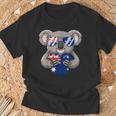 オーストラリア国旗 オーストラリアコアラ Tシャツ 高齢者への贈り物