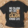 カホン奏者 カホン 音楽愛好家 人生を知る カチョン ペルーのカホン Tシャツ 高齢者への贈り物