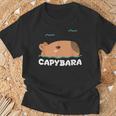 キッズ カピバラ シャツ 男の子 女の子 Tシャツ 高齢者への贈り物