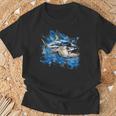 キハダマグロ釣り 大物漁師 Tシャツ 高齢者への贈り物