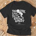 キャスパー映画グッズ You Look Like Ghost Tシャツ 高齢者への贈り物