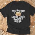 キャロットケーキ レシピ カップケーキ パイ グルテンフリー ビーガン Tシャツ 高齢者への贈り物