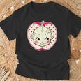 キューピー 赤ちゃん りんご 水玉 長袖tシャツ Tシャツ 高齢者への贈り物