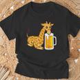 キリンビール 愉快なキリン愛好家 面白いキリン Tシャツ 高齢者への贈り物