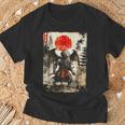 クトゥルフ・サムライ、ヴィンテージ・日本のラブクラフト・ホラー Tシャツ 高齢者への贈り物