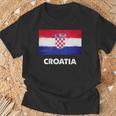 クロアチア国旗ジャージ Tシャツ 高齢者への贈り物