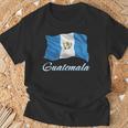 グアテマラ国旗 愛国心 男性 女性 キッズ グアテマラ Tシャツ 高齢者への贈り物