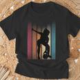 ケトルベル レトロ ワークアウト パワーリフティング ボディビルダー パンプペン Tシャツ 高齢者への贈り物