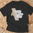 コアラ くん『親子』【どうぶつフレンズ】動物園 ゆるくてかわいい キャラクター Tシャツ 高齢者への贈り物