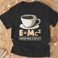 コーヒーラバーエナジーミルクコーヒー EMc² Tシャツ 高齢者への贈り物