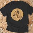 サーバル ワイルドキャット サーバルキャット アフリカン ワイルドキャット アニマル サーバル Tシャツ 高齢者への贈り物