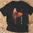 サーファーガール カリフォルニア サンセット ビーチ サーフガール Tシャツ 高齢者への贈り物