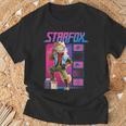 ザ・スーパーマリオギャラクシー・ムービー Fox Mccloud Retro Hero 長袖tシャツ Tシャツ 高齢者への贈り物