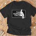 ザ・ホース・フェイス The Horse Face 午年 馬【十二支 干支】2026年 ブランド パロディ 長袖tシャツ Tシャツ 高齢者への贈り物