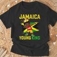 ジャマイカ キング 61Th Celebrating 1952 ブラック 男の子 キッズ 幼児 Tシャツ 高齢者への贈り物