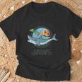 ジョーズ Amity Islandurfcene Tシャツ 高齢者への贈り物
