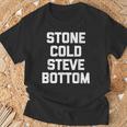 ストーンコールドスティーブボトム-ファニーゲイプライド Lgbtq クールゲイ Tシャツ 高齢者への贈り物