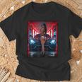 セクシーガールグラフィックtシャツ セクシービキニモデル&エキゾチックカー Tシャツ 高齢者への贈り物