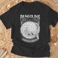 センザンコウ パンゴナ パン面白い パンゴリン アニマルを救います Tシャツ 高齢者への贈り物