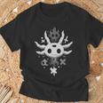 ダークオカルト アホロートル ゴシック クロス グランジ イラスト Tシャツ 高齢者への贈り物