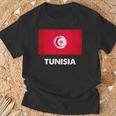 チュニジア国旗tシャツ Tシャツ 高齢者への贈り物