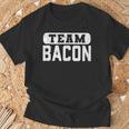 チームベーコンファニーベーコンラバー Tシャツ 高齢者への贈り物