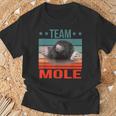 チームモグラ 動物 モグラ Tシャツ 高齢者への贈り物