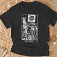 デスタロットカードtシャツトラディショナルデザイン Tシャツ 高齢者への贈り物