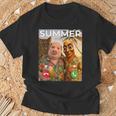 トロピカル ビーチ 夏 ミーム ジョーク トゥン サフール ジョン ポーク 面白い Tシャツ 高齢者への贈り物