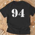ナインティフォー 数字 94 ナンバー Tシャツ 高齢者への贈り物