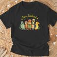 ニュージーランドの鳥 キウイ マオリ アオテアロア タカヘ カカポ ウェカ Tシャツ 高齢者への贈り物