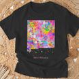 ニューメキシコ州の地図 Tシャツ 高齢者への贈り物