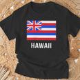ハワイハワイの旗 Tシャツ 高齢者への贈り物
