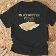 バター愛好家 塩漬けバター スティックオブバター 面白いバター Tシャツ 高齢者への贈り物