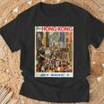 ビンテージポスター 香港レトロtシャツ Tシャツ 高齢者への贈り物