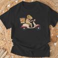 ピザデリバリースクーター イタリア料理 レディース メンズ Tシャツ 高齢者への贈り物