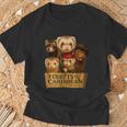 フェレット海賊アドベンチャークルー–面白い動物のパロディポスター Tシャツ 高齢者への贈り物