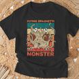 フライングスパゲッティモンスター モンスター Tシャツ 高齢者への贈り物