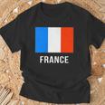 フランス国旗シャツ Tシャツ 高齢者への贈り物