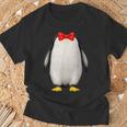 ペンギン コスチューム かわいい 蝶ネクタイ おもしろい 動物 ハロウィン 男性 子供 Tシャツ 高齢者への贈り物